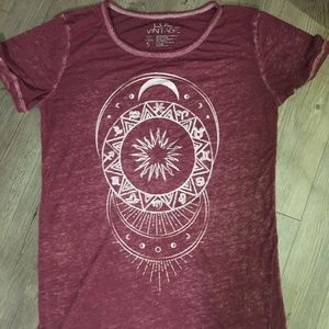 Maroon Moon t-shirt